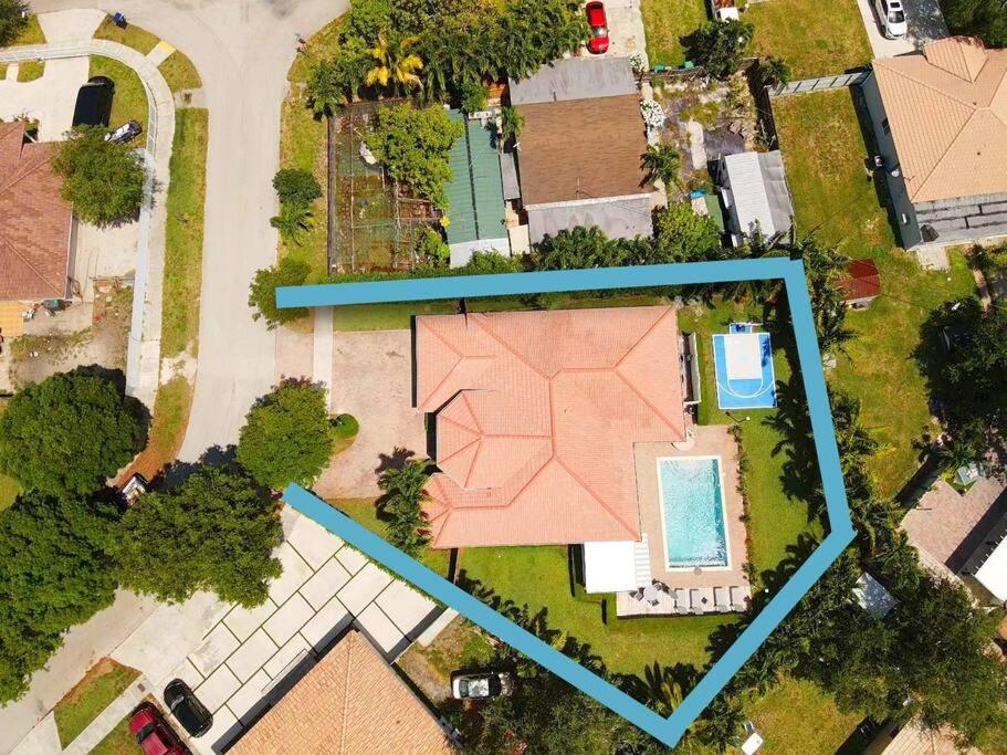 Miami 5Br Villa W Heated Pool, Games & Bbq L01 Cutler Bay Luaran gambar