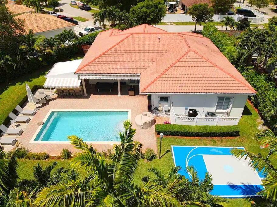 Miami 5Br Villa W Heated Pool, Games & Bbq L01 Cutler Bay Luaran gambar
